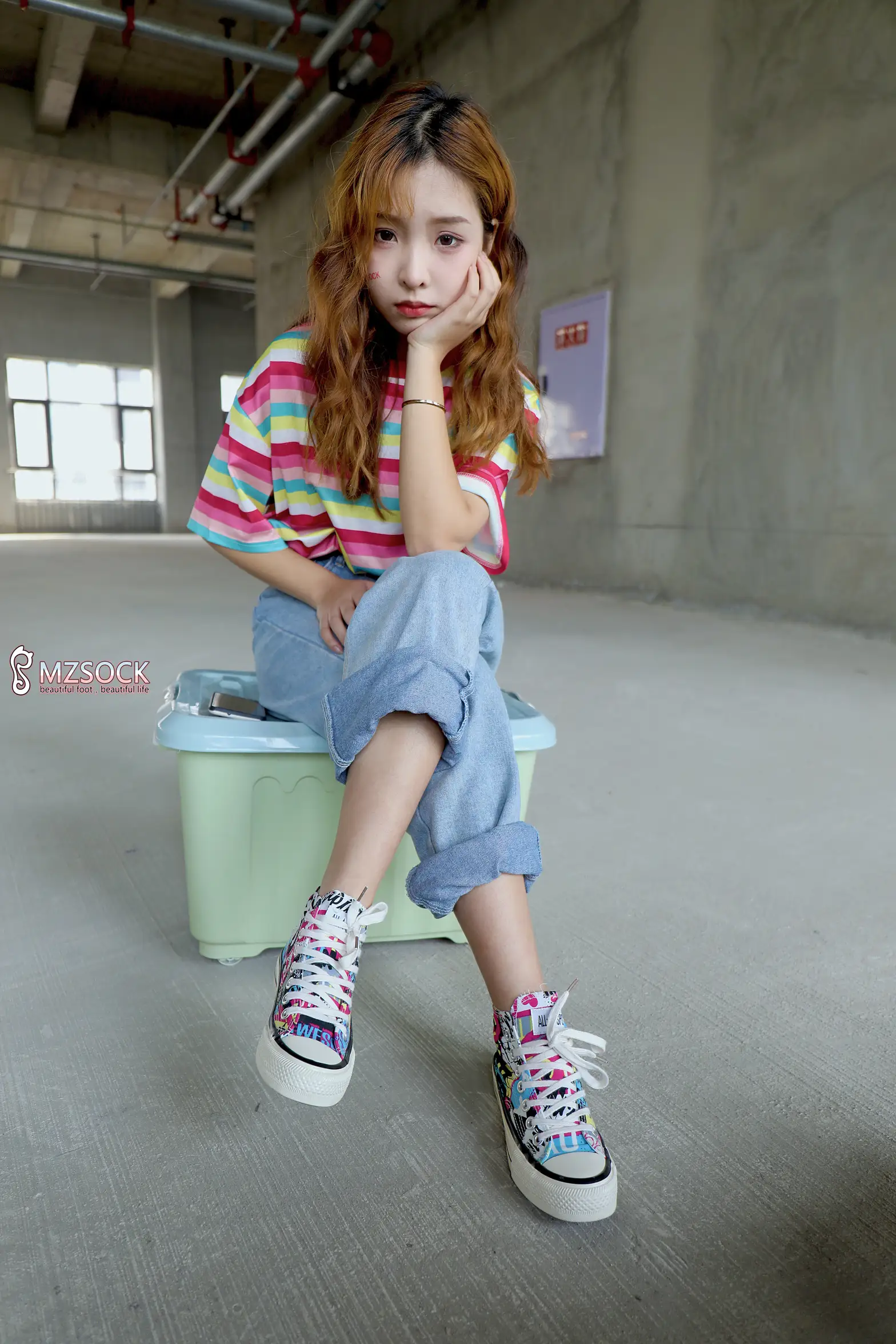 [Mzsock] Love beautiful feet NO.206 ella#[74P]-5