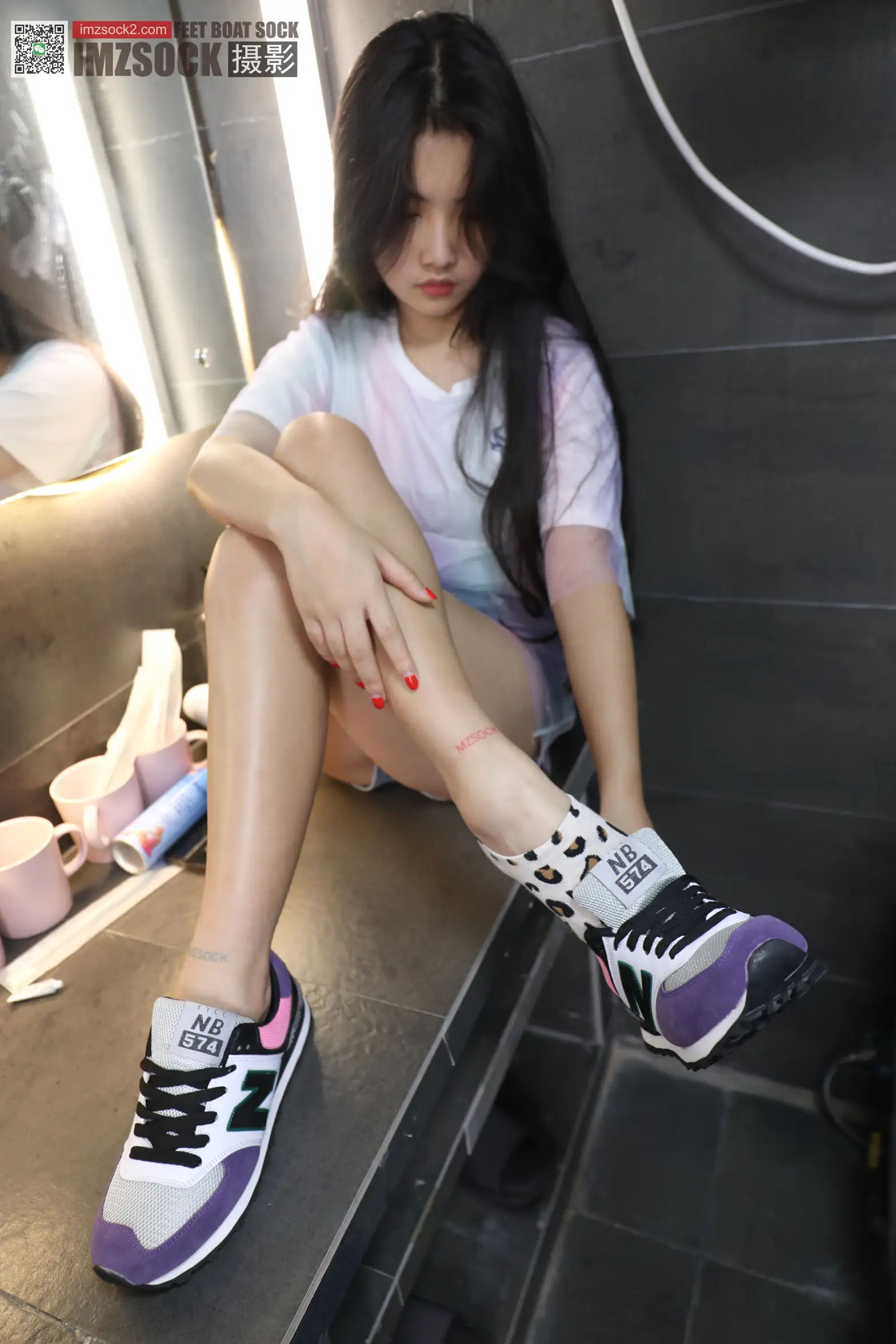 [Mzsock] Love beautiful feet NO.189 Lulu#[74P]-38