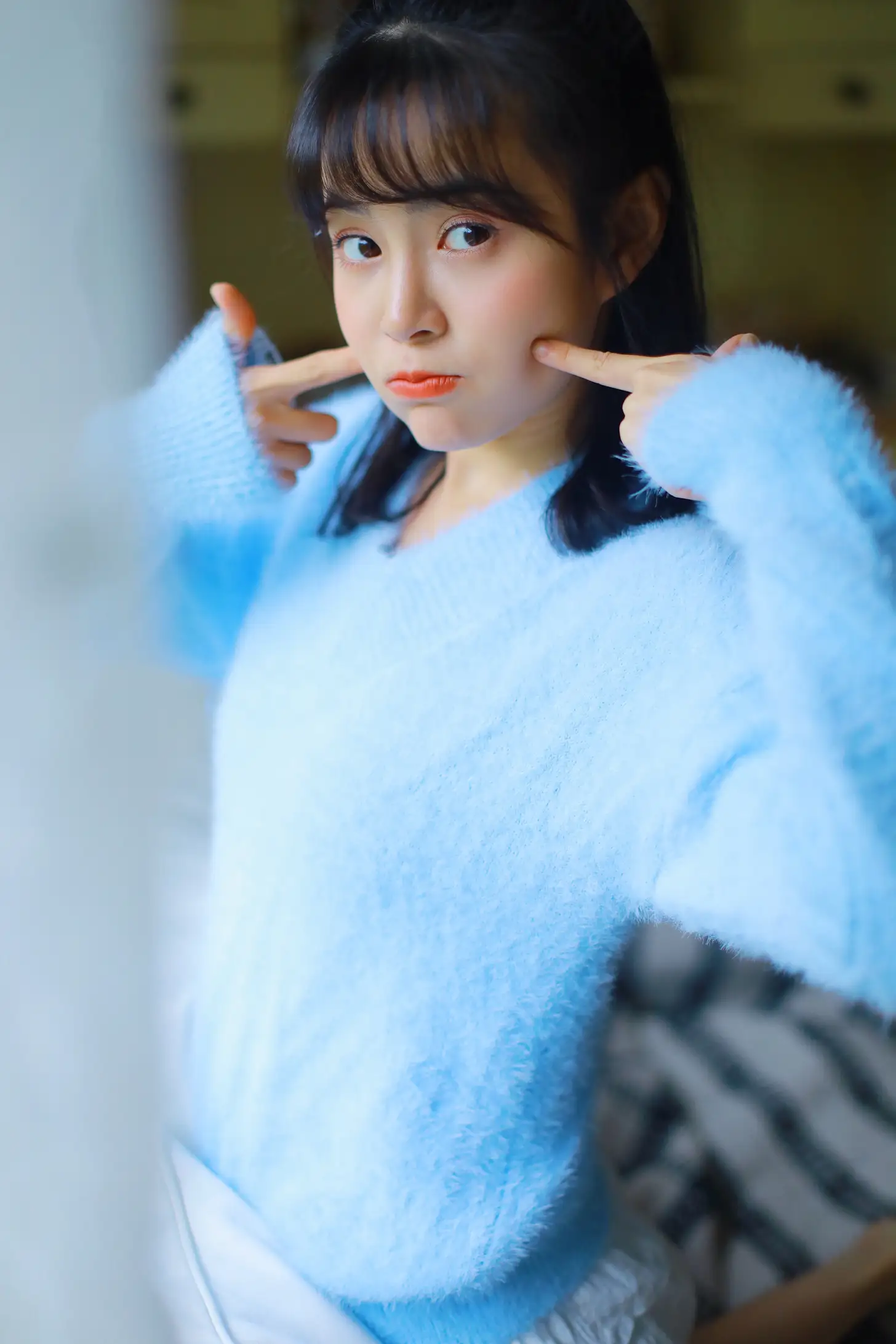 [YITUYU] 2021.04.13 Vol.038 – Blue Sweater naked heart#[34P]-15